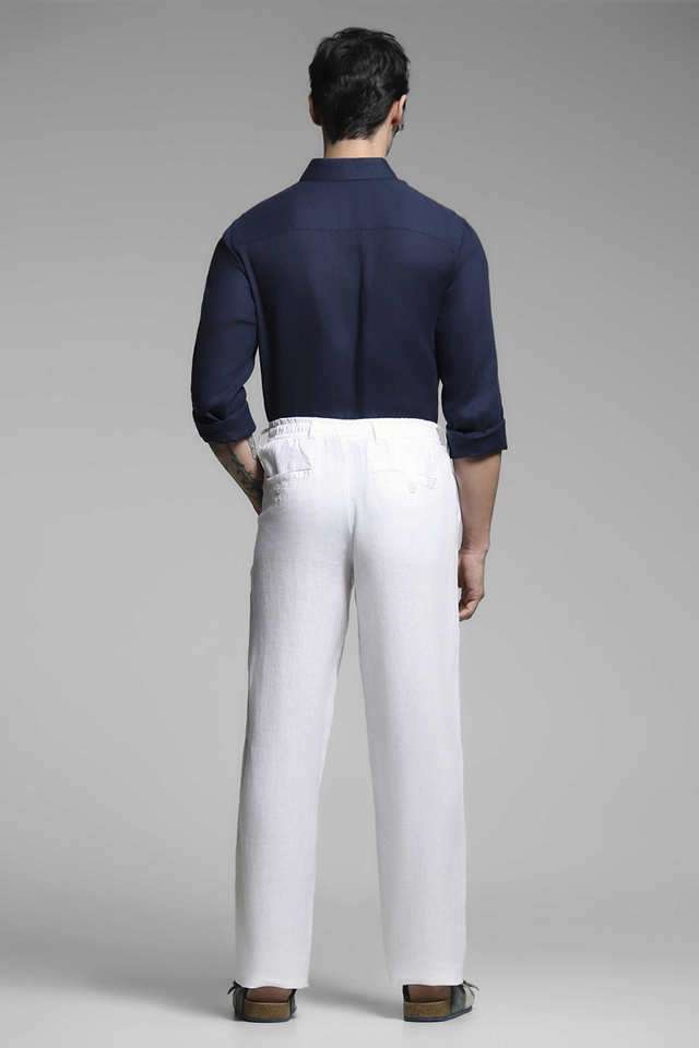 Solid-Linen-Slim-Fit-Men-s-Chinos