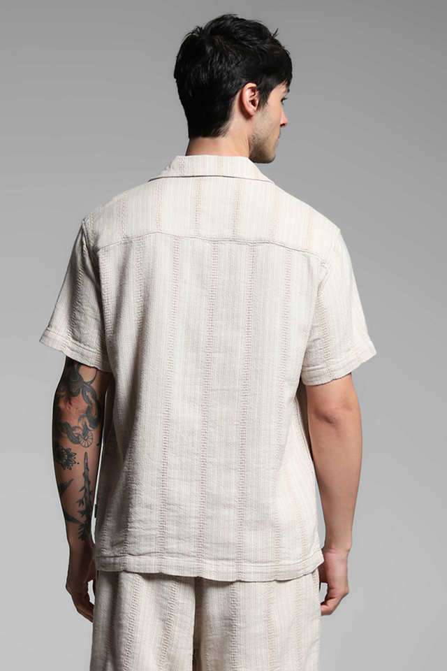 Stripes-Cotton-Regular-Fit-Men-s-Casual-Wear-Shirt