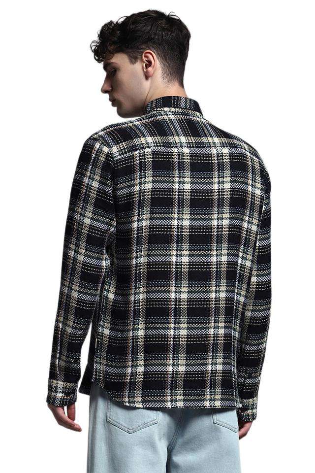 Checks-Cotton-Regular-Fit-Men-s-Casual-Wear-Shirt