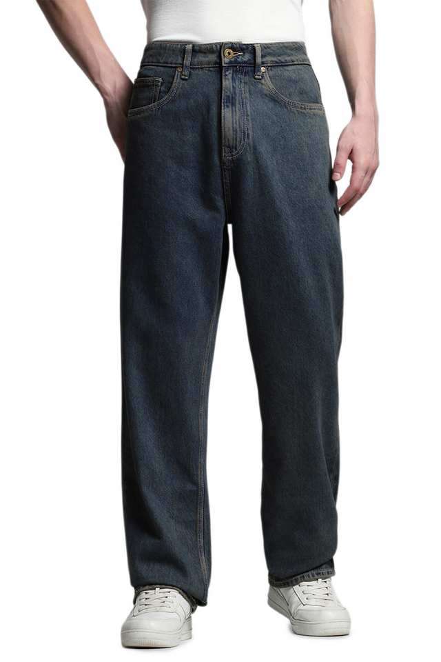 Light-Wash-Cotton-Regular-Fit-Men-s-Jeans