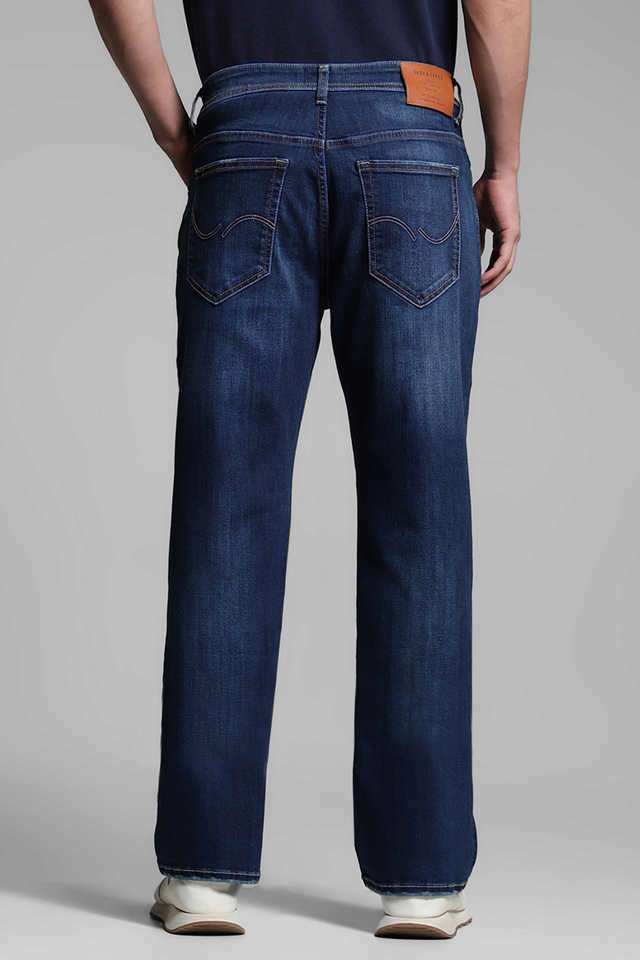 Light-Wash-Cotton-Bootcut-Fit-Men-s-Jeans