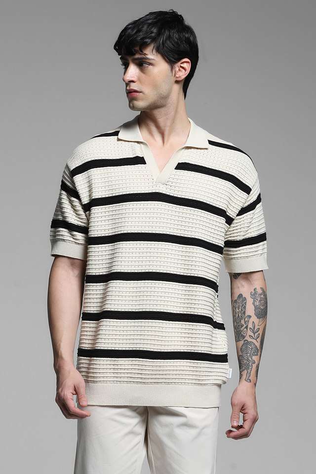 Stripes-Cotton-Polo-Men-s-T-Shirt