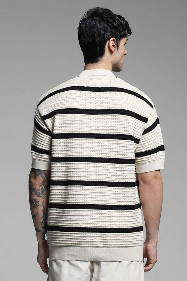 Stripes-Cotton-Polo-Men-s-T-Shirt