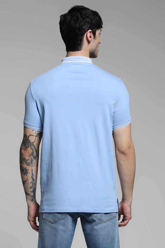 Solid-Cotton-Polo-Men-s-T-Shirt