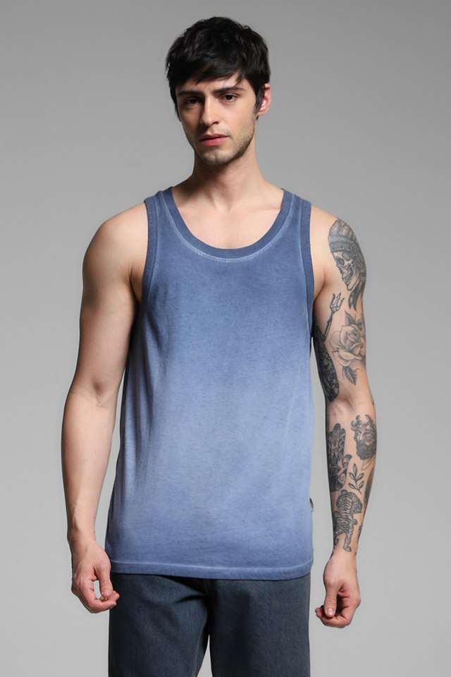 Solid-Cotton-Round-Neck-Men-s-T-Shirt