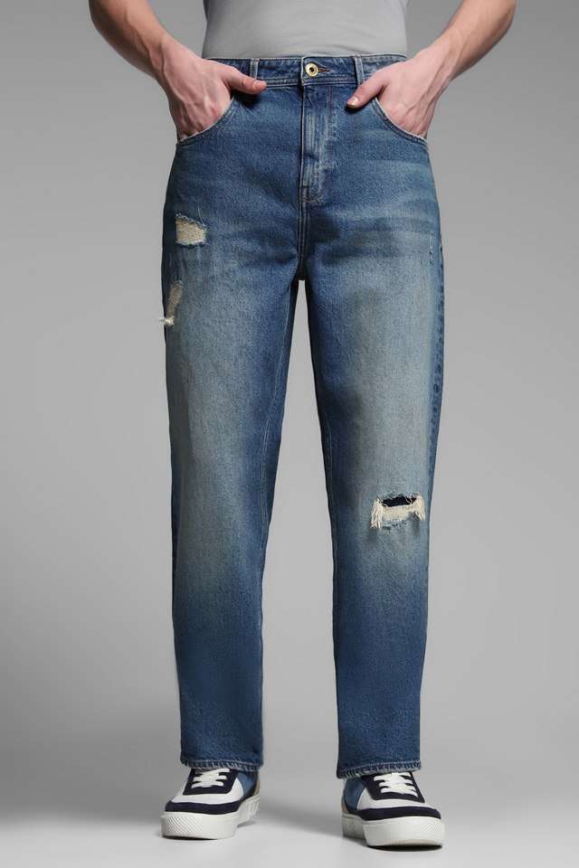 Light-Wash-Cotton-Relaxed-Fit-Men-s-Jeans
