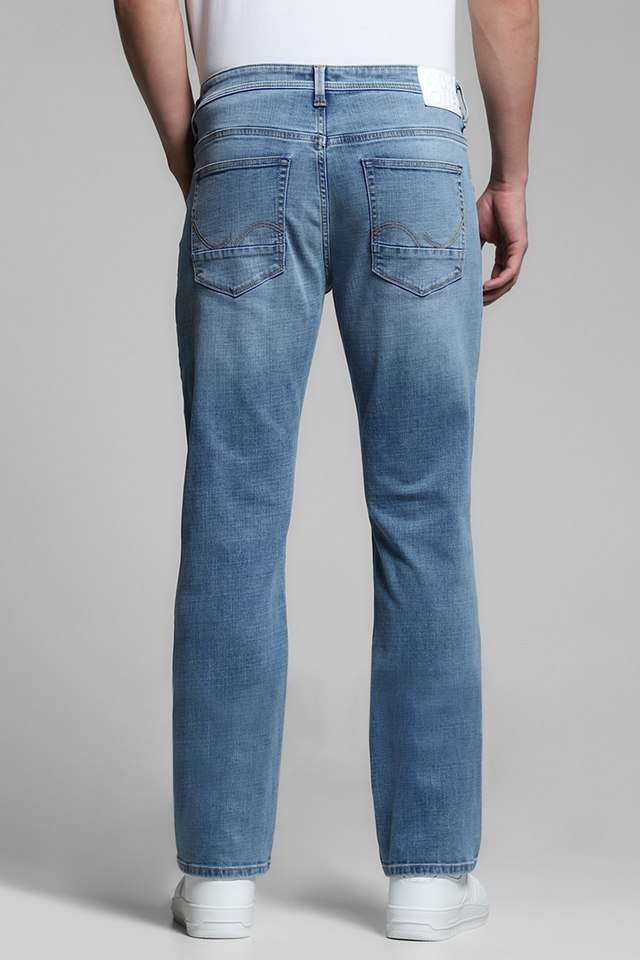 Light-Wash-Cotton-Straight-Fit-Men-s-Jeans