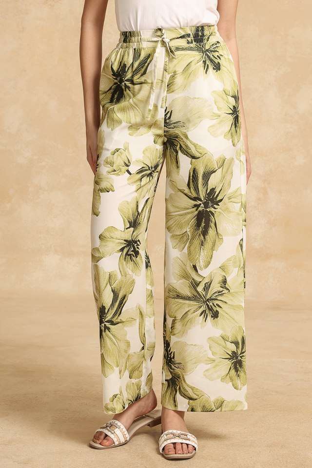 Floral-Polyester-Relaxed-Fit-Women-s-Edna-Pants