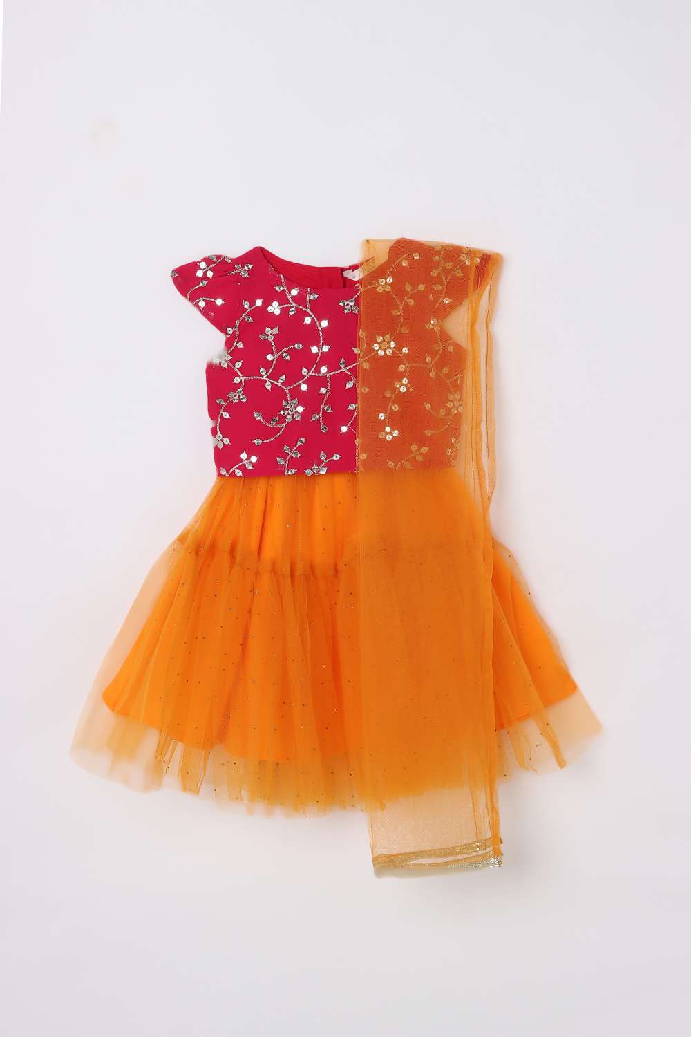 Solid-Blended-Fabric-Girls-Clothing-Set