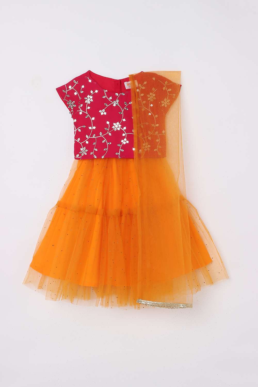 Solid-Blended-Fabric-Girls-Clothing-Set