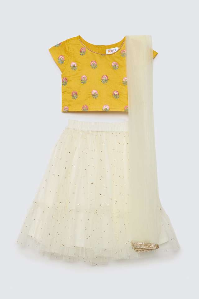 Solid-Blended-Fabric-Girls-Clothing-Set