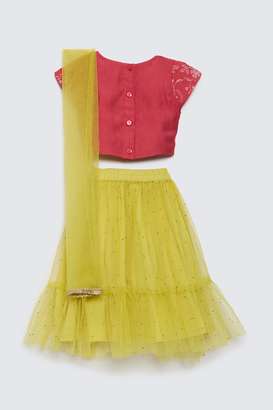 Solid-Blended-Fabric-Girls-Clothing-Set