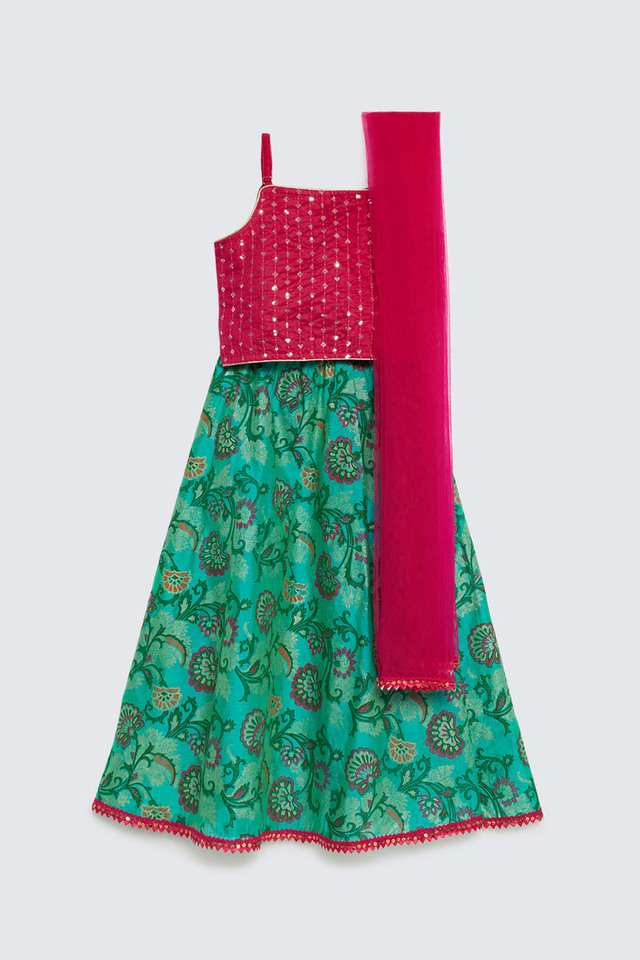 Solid-Blended-Fabric-Girls-Clothing-Set