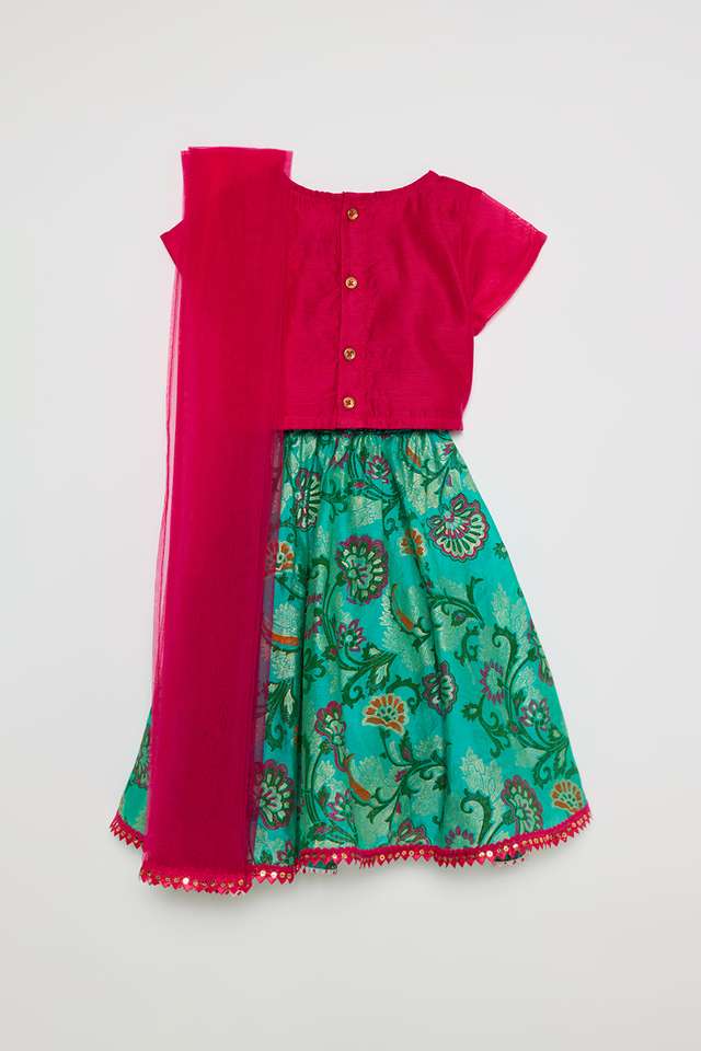 Solid-Blended-Fabric-Girls-Clothing-Set