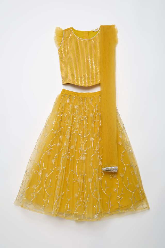 Solid-Blended-Fabric-Girls-Clothing-Set