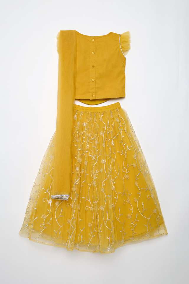 Solid-Blended-Fabric-Girls-Clothing-Set