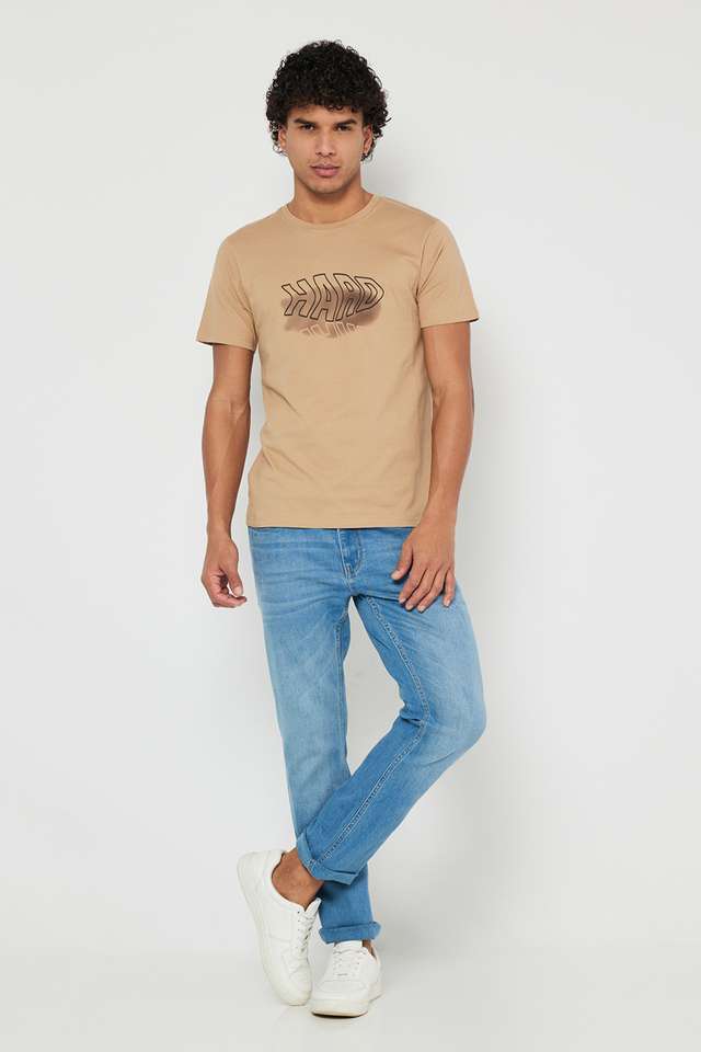 Graphic-Print-Cotton-Round-Neck-Men-s-T-Shirt