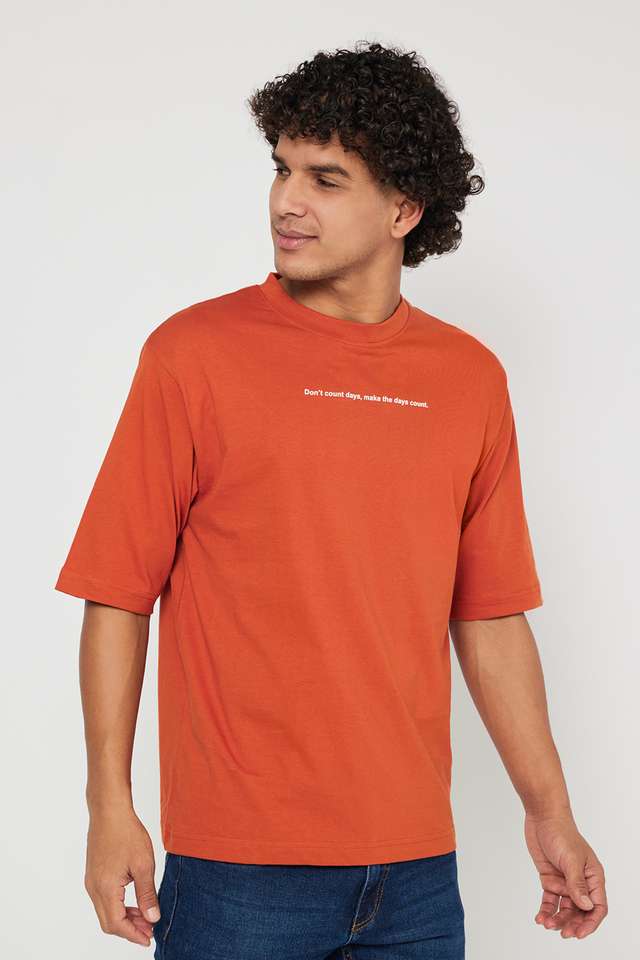 Graphic-Print-Cotton-Round-Neck-Men-s-T-Shirt