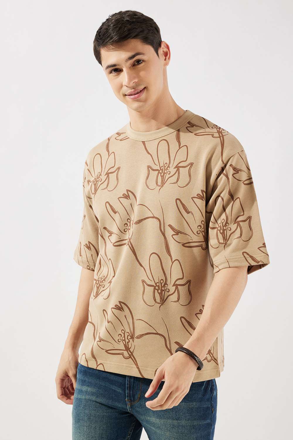 Printed-Cotton-Oversized-Fit-Men-s-T-Shirt