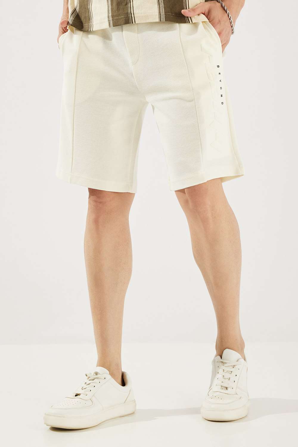 Solid-Blended-Regular-Fit-Men-s-Shorts