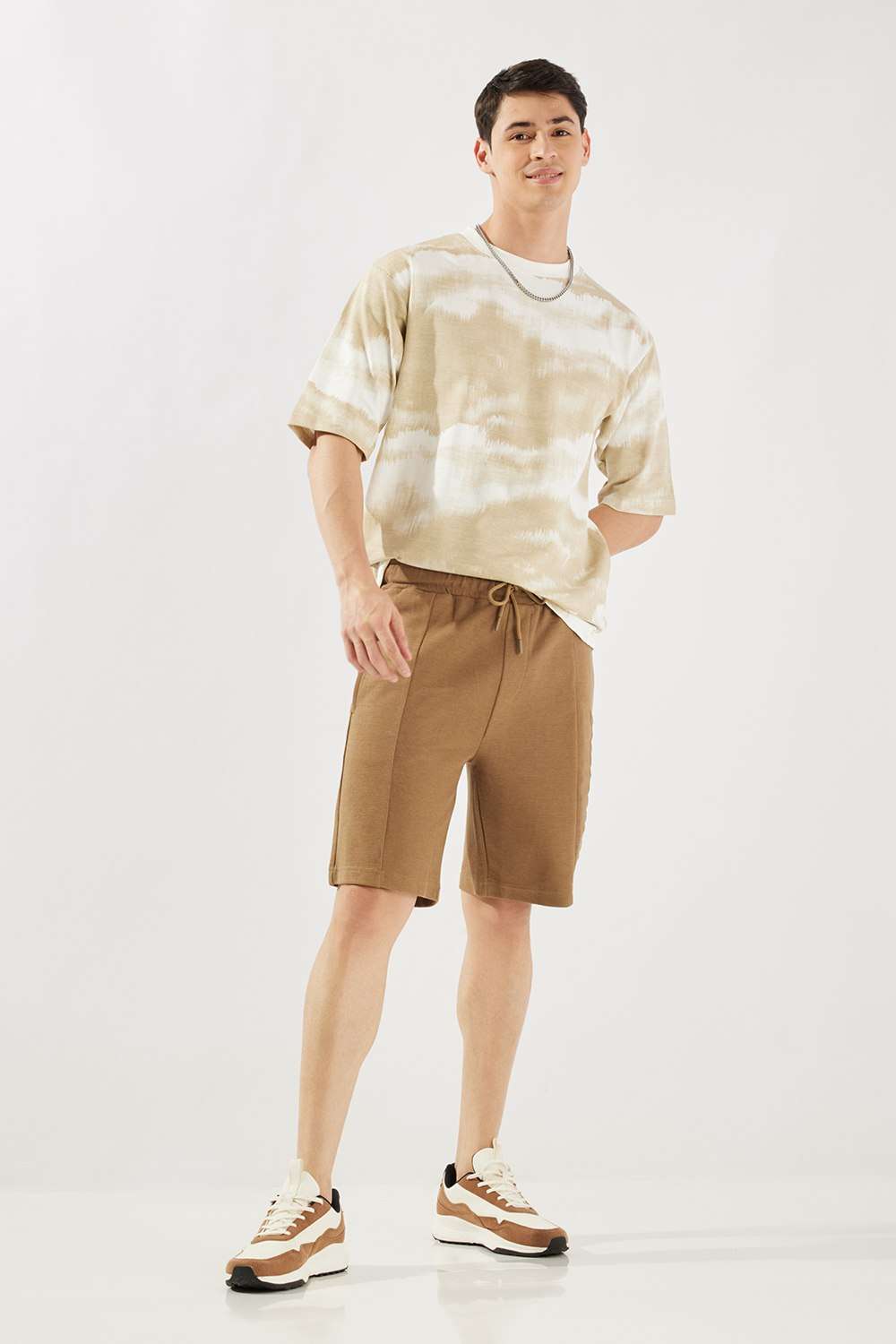 Solid-Blended-Regular-Fit-Men-s-Shorts