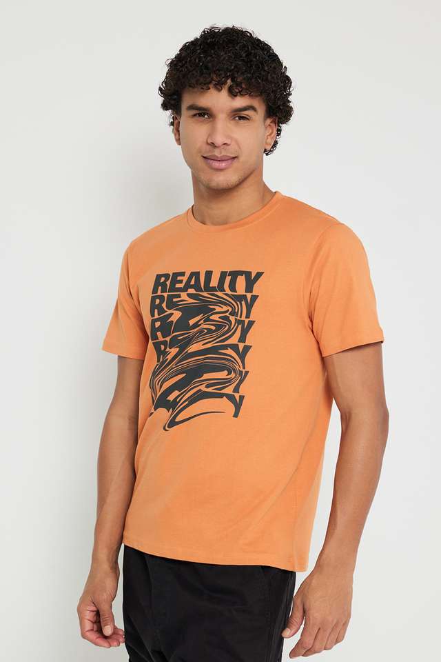 Graphic-Print-Cotton-Round-Neck-Men-s-T-Shirt