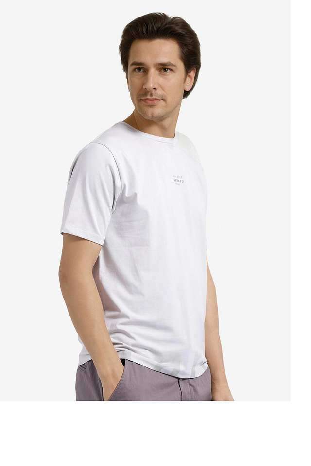 Solid-Cotton-Round-Neck-Men-s-T-Shirt