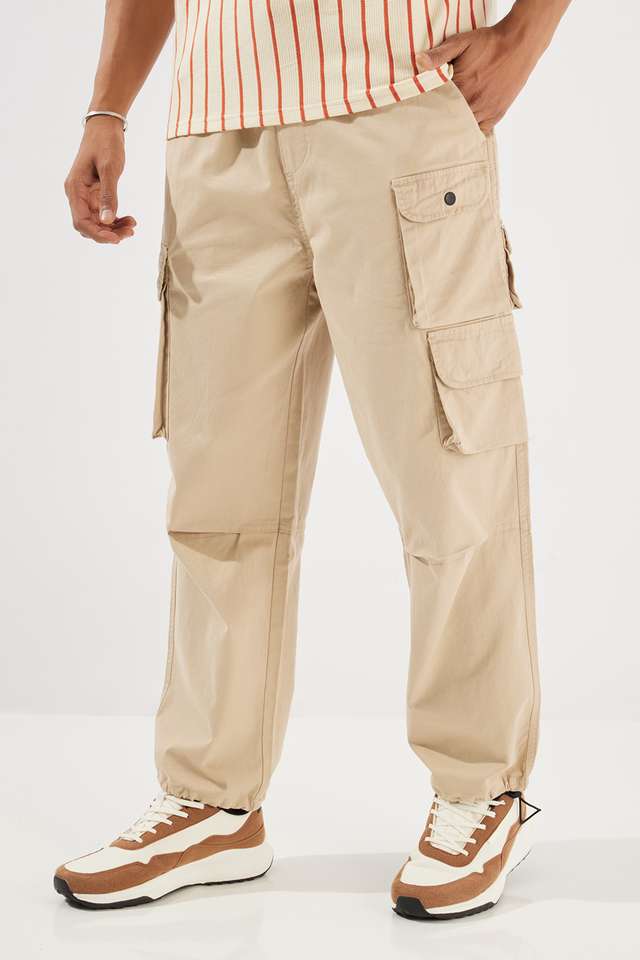 Solid-Cotton-Blend-Slim-Fit-Men-s-Joggers