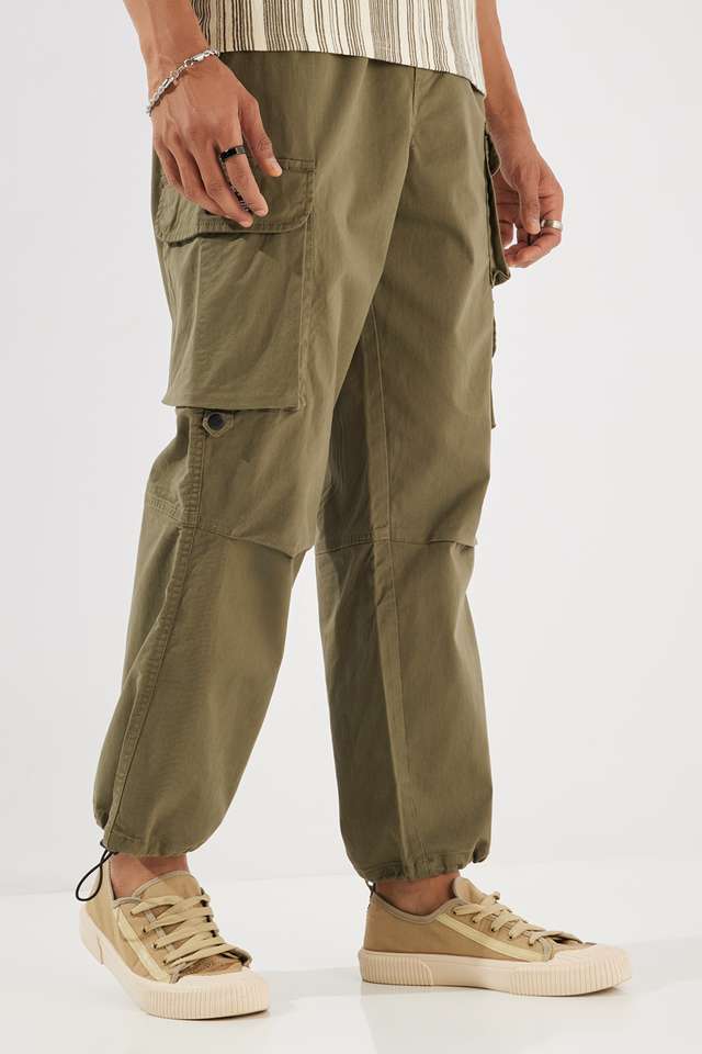 Solid-Cotton-Blend-Slim-Fit-Men-s-Joggers
