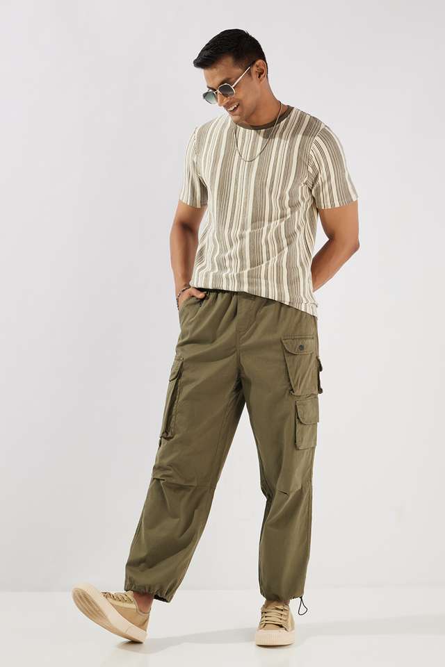 Solid-Cotton-Blend-Slim-Fit-Men-s-Joggers