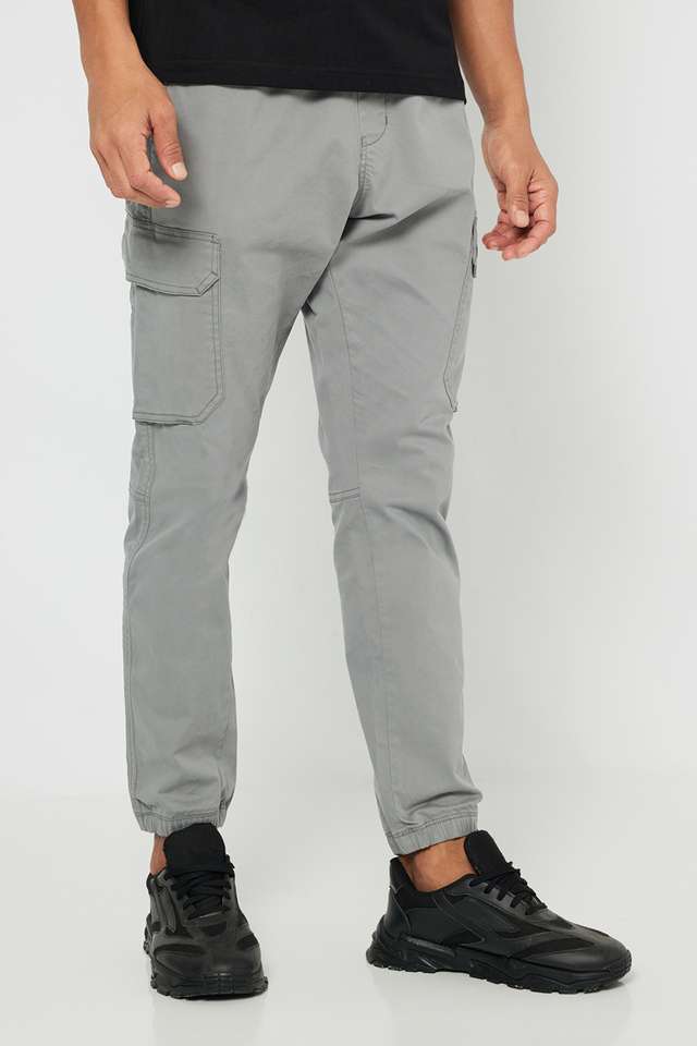 Solid-Cotton-Blend-Slim-Fit-Men-s-Joggers