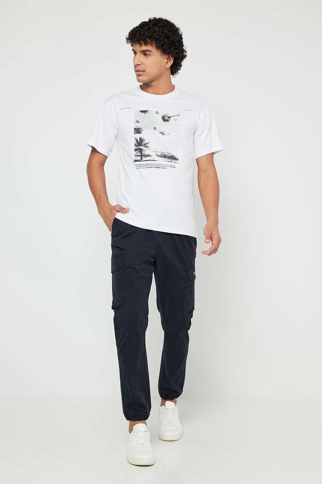 Solid-Cotton-Blend-Slim-Fit-Men-s-Joggers