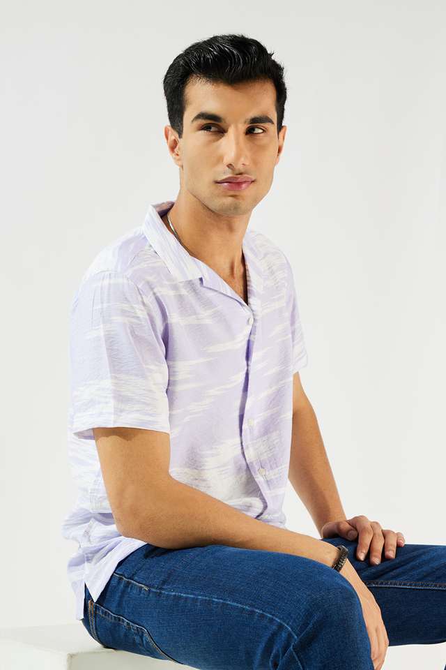 Printed-Viscose-Slim-Fit-Men-s-Casual-Wear-Shirt