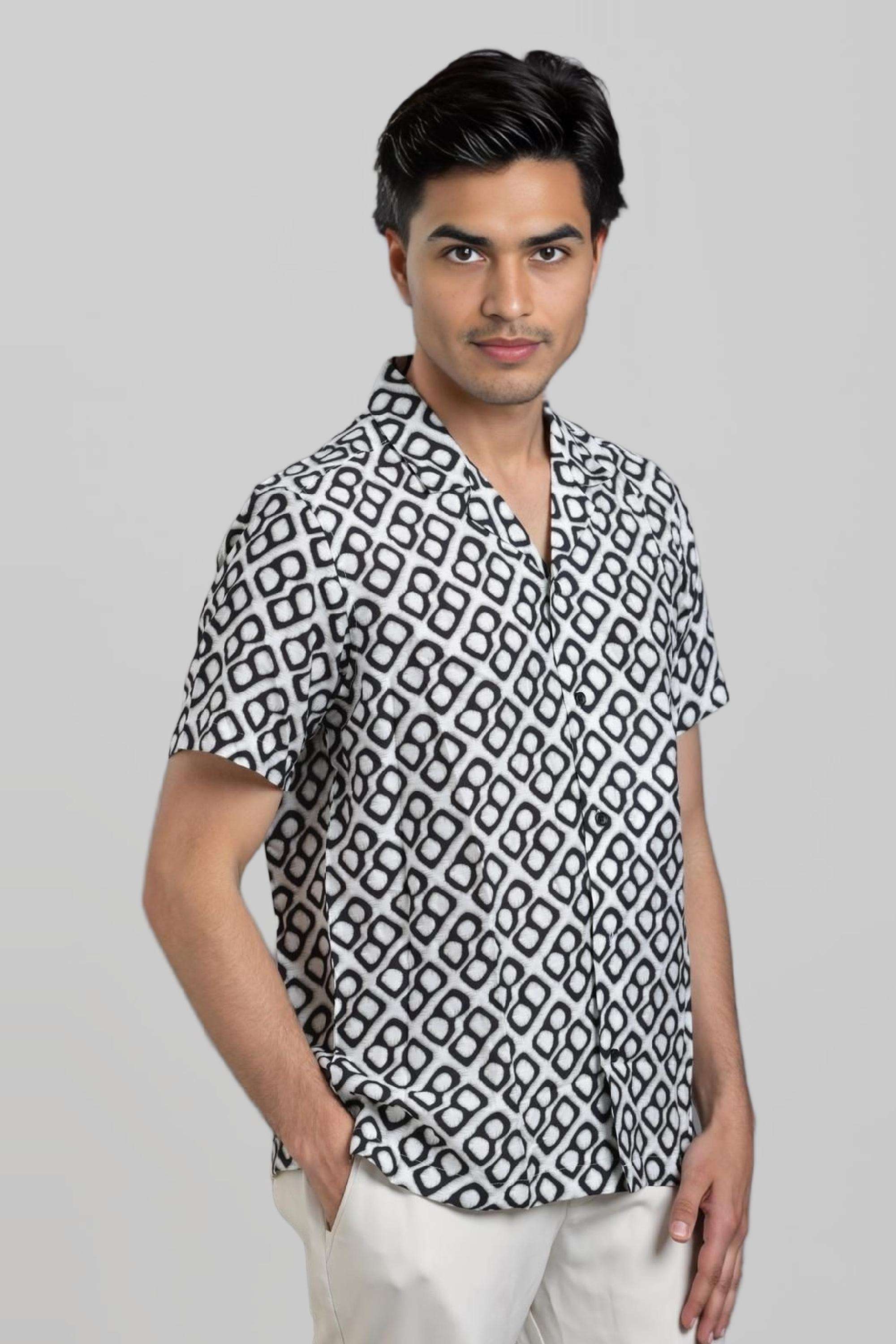 Blended-Fabric-Regular-Fit-Men-Shirt