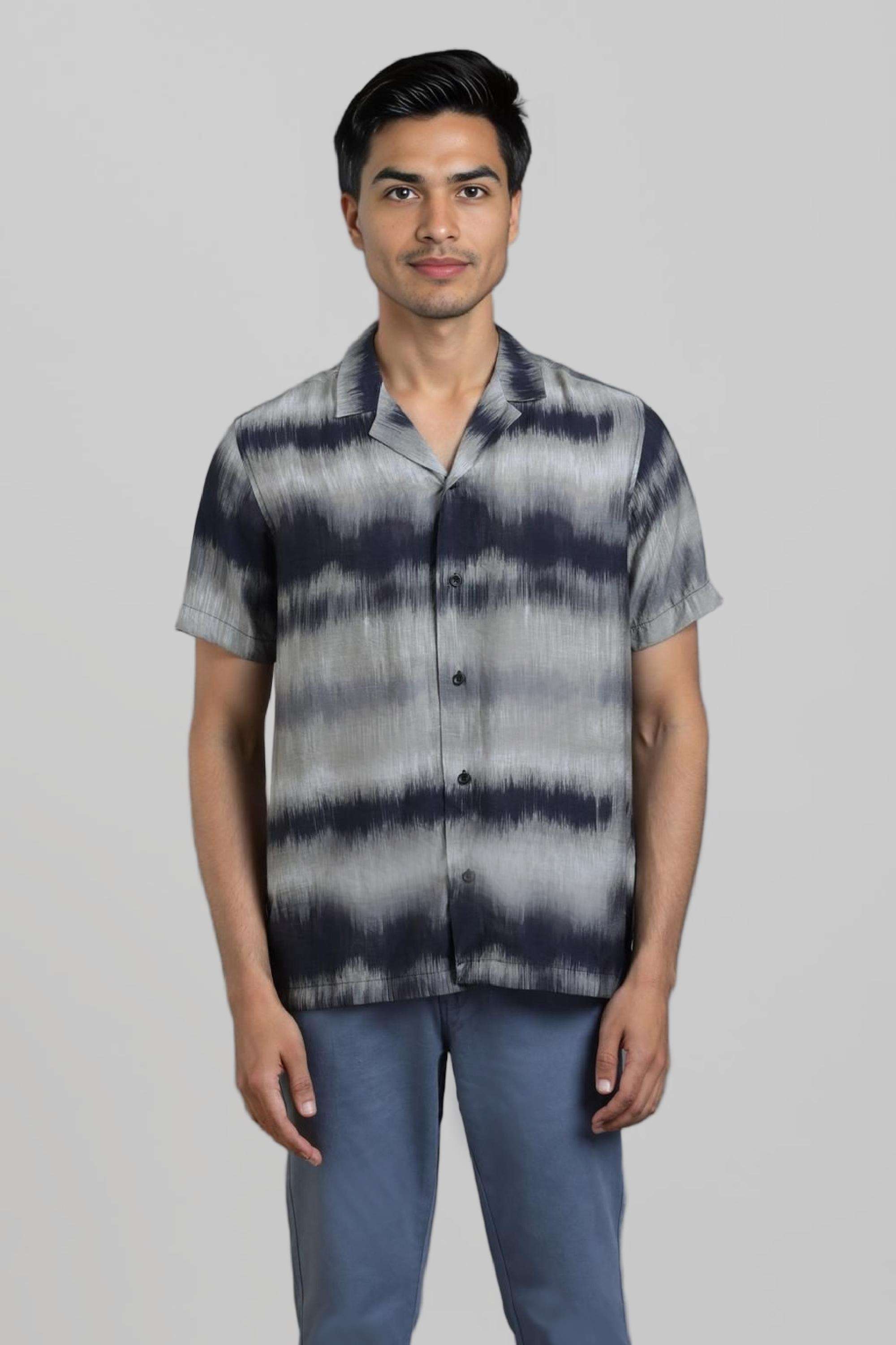 Blended-Fabric-Regular-Fit-Men-Shirt