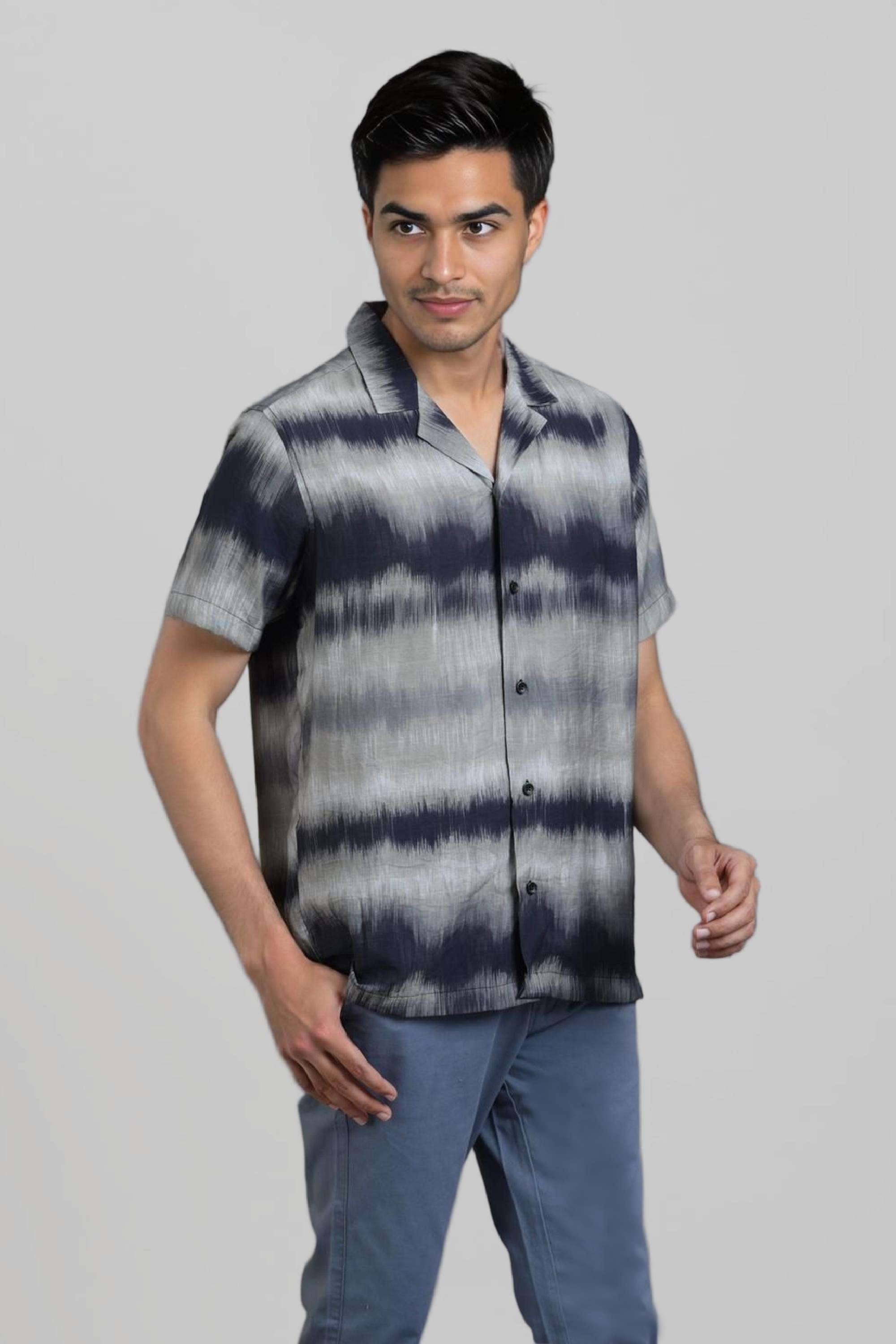 Blended-Fabric-Regular-Fit-Men-Shirt