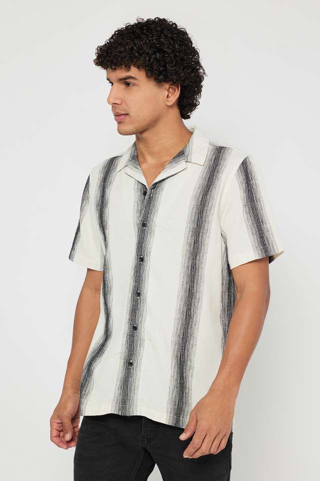 Stripes-Cotton-Slim-Fit-Men-s-Casual-Wear-Shirt