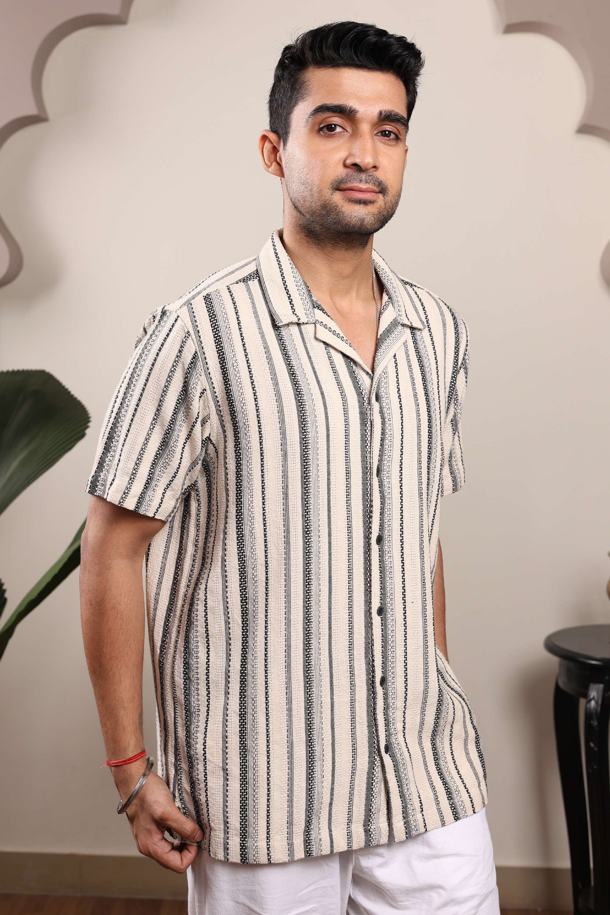 Blended-Fabric-Regular-Fit-Men-Shirt