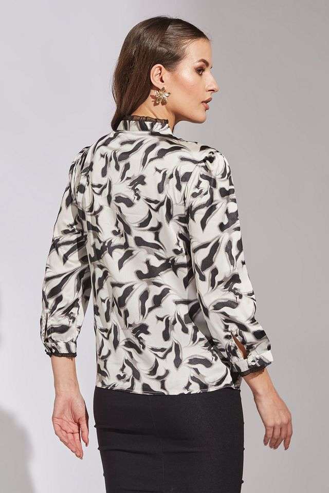 Printed-Polyester-Women-s-Casual-Wear-Shirt
