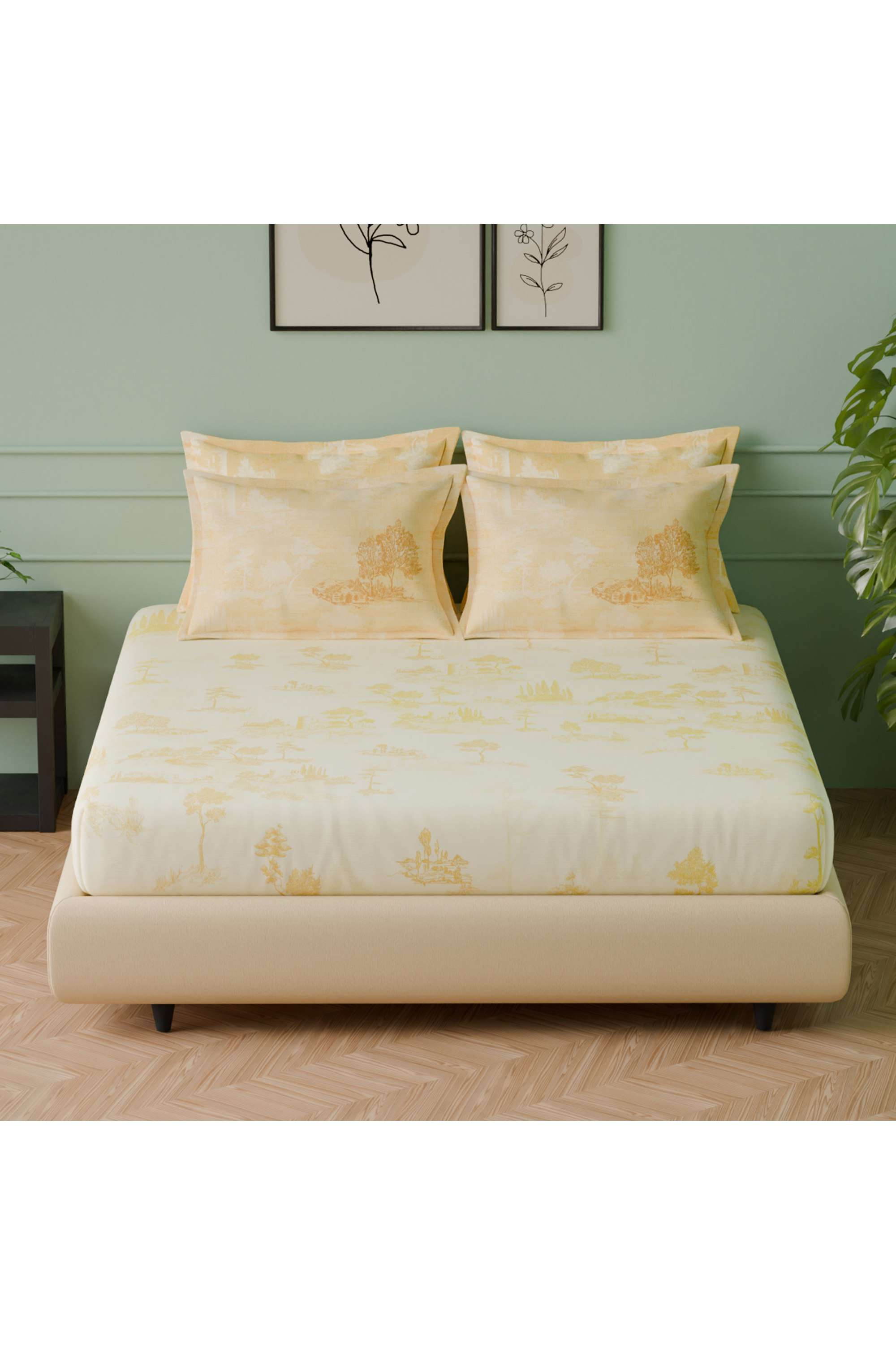 Spaces-Luxury-300-1560-Gram-Bedsheets-Large