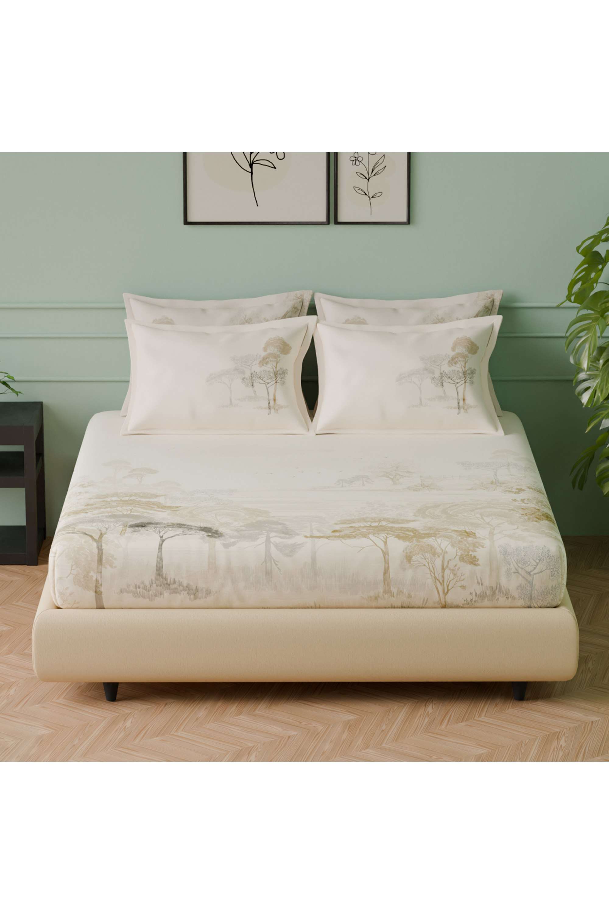 Spaces-Luxury-300-1560-Gram-Bedsheets-Large