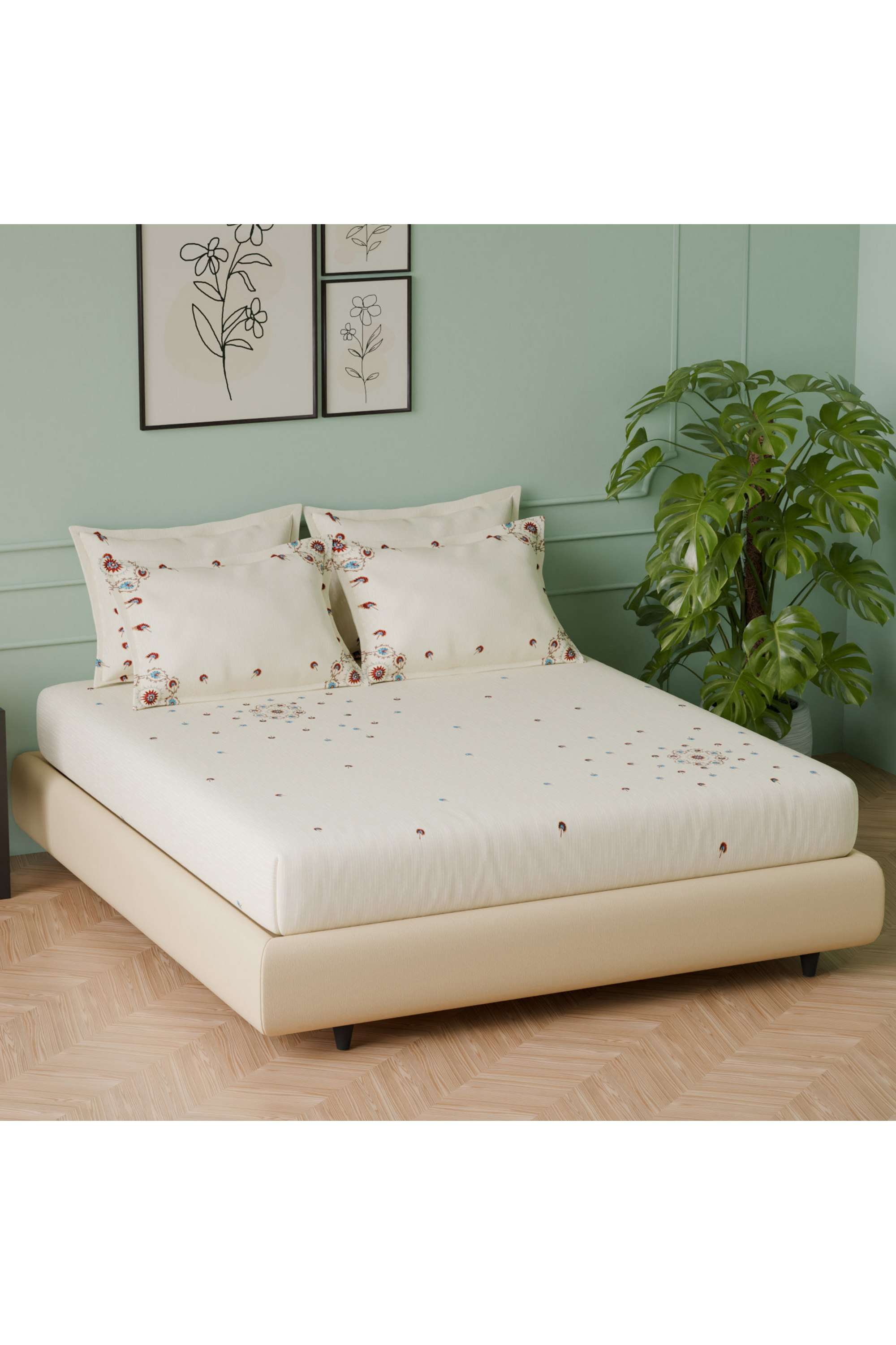 Spaces-Luxury-350-1560-Gram-Bedsheets-Large