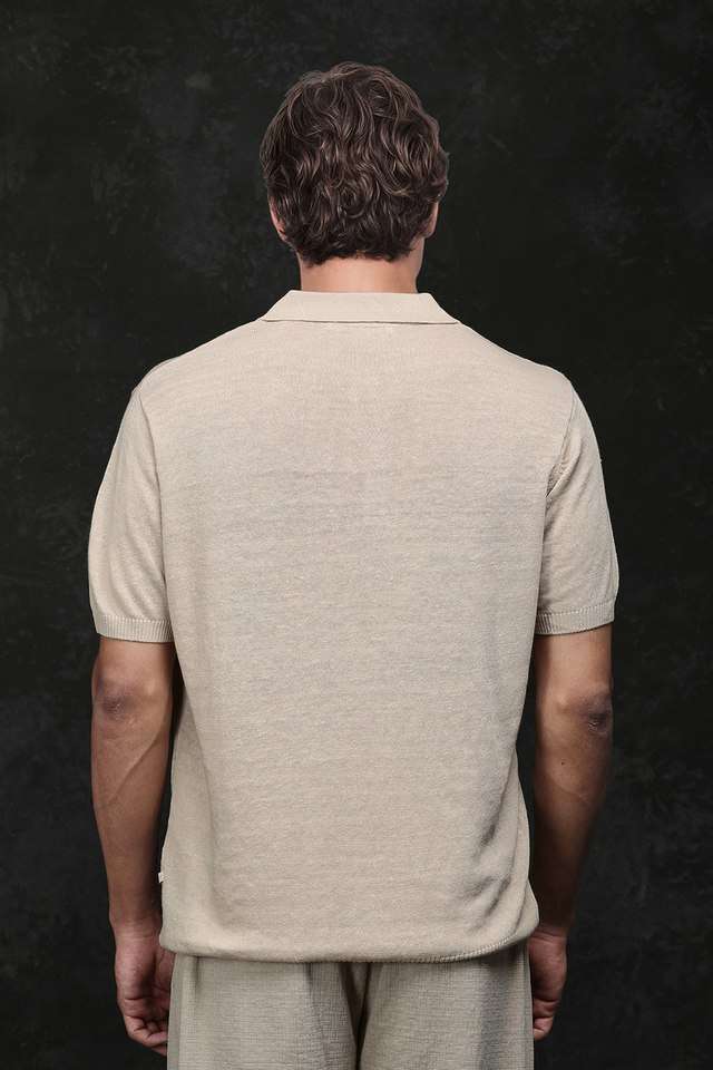 Solid-Cotton-Polo-Men-s-T-Shirt