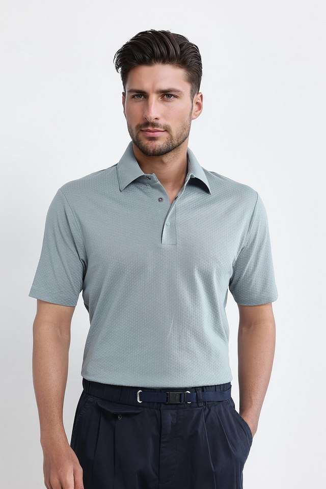 Solid-Cotton-Polo-Men-s-T-Shirt