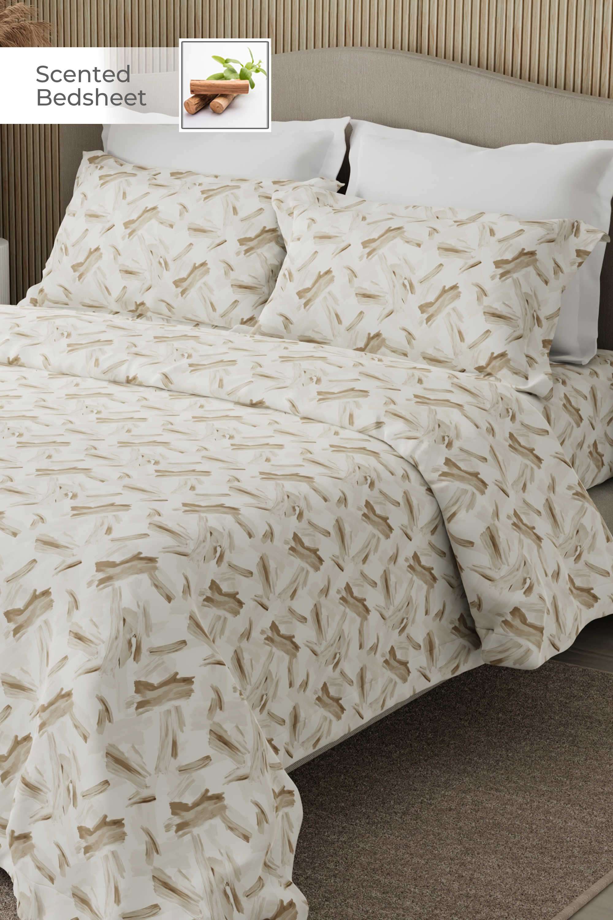 Nature-Bouquet-300-TC-Cotton-King-Bedsheet-With-2-Pillow-Covers