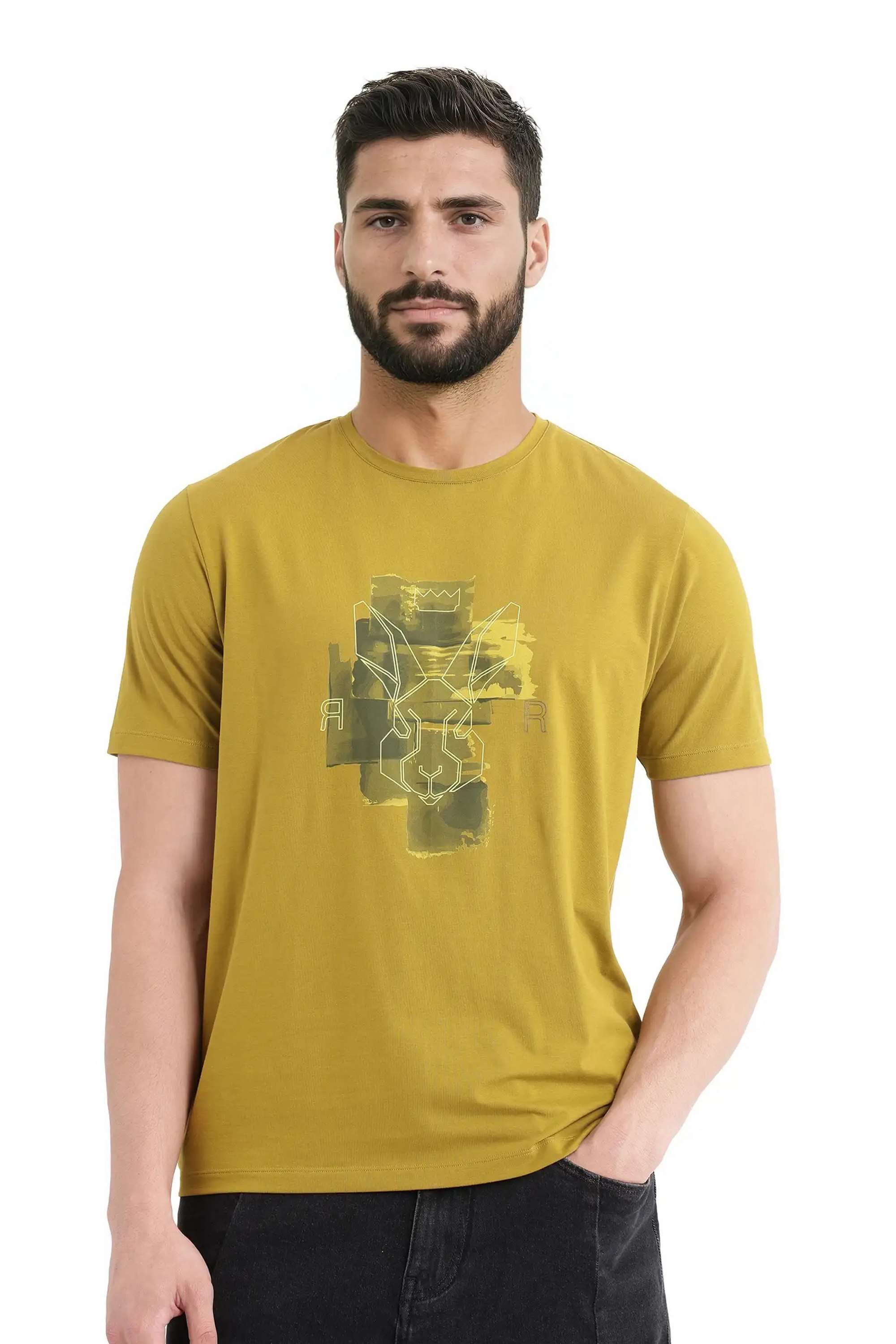 Printed-Cotton-Round-Neck-Men-s-T-Shirt