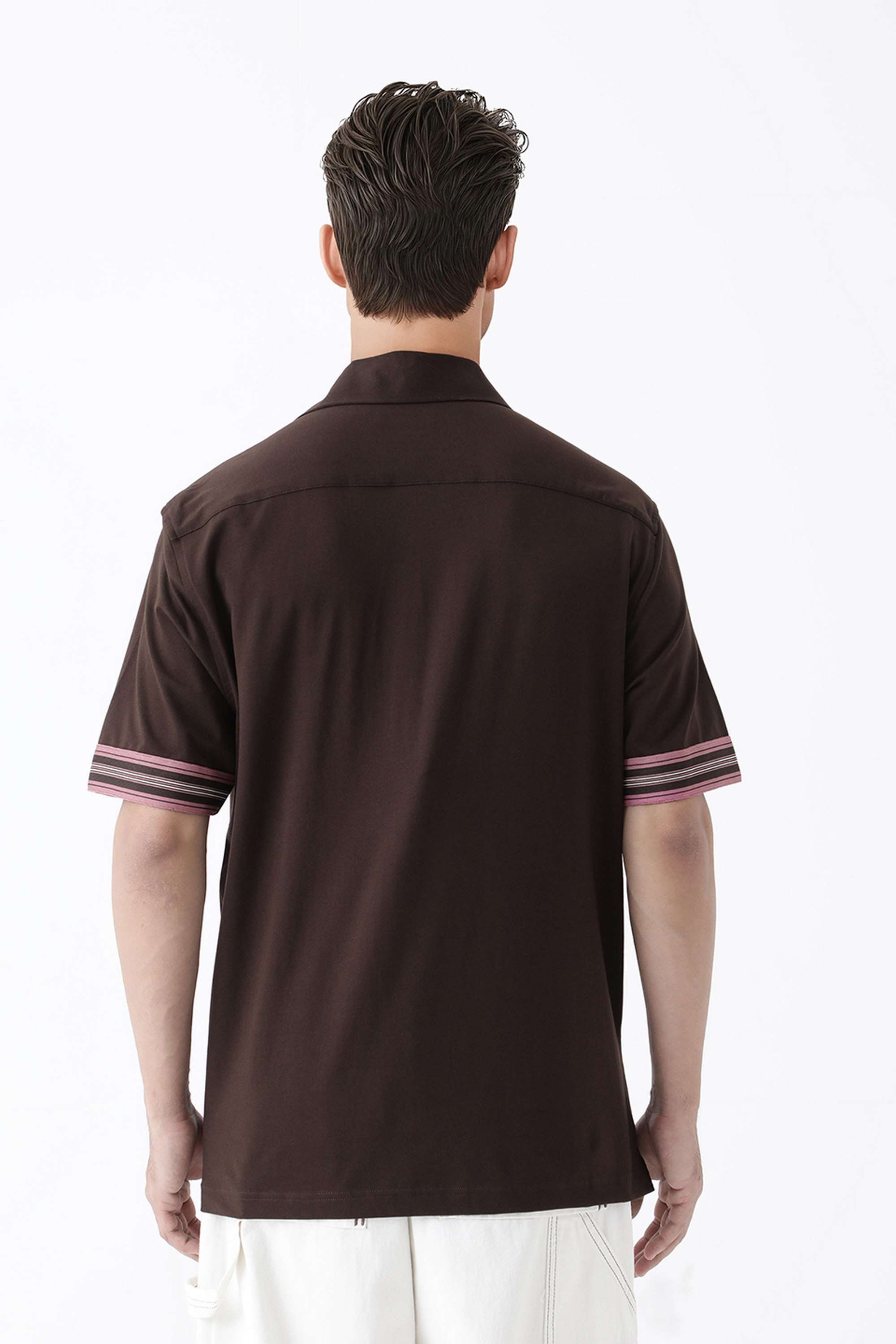 Solid-Cotton-Regular-Fit-Men-s-Casual-Shirt