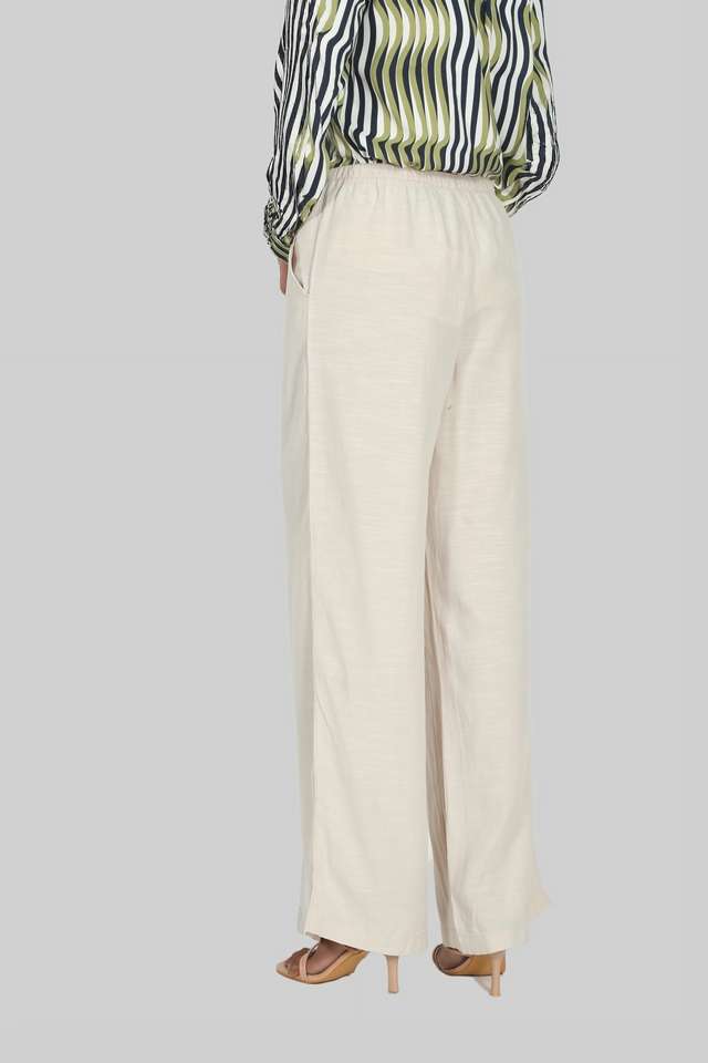 Solid-Viscose-Oversized-Fit-Women-s-Pants
