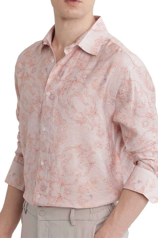 Printed-Blended-Fabric-Regular-Fit-Men-s-Casual-Wear-Shirt