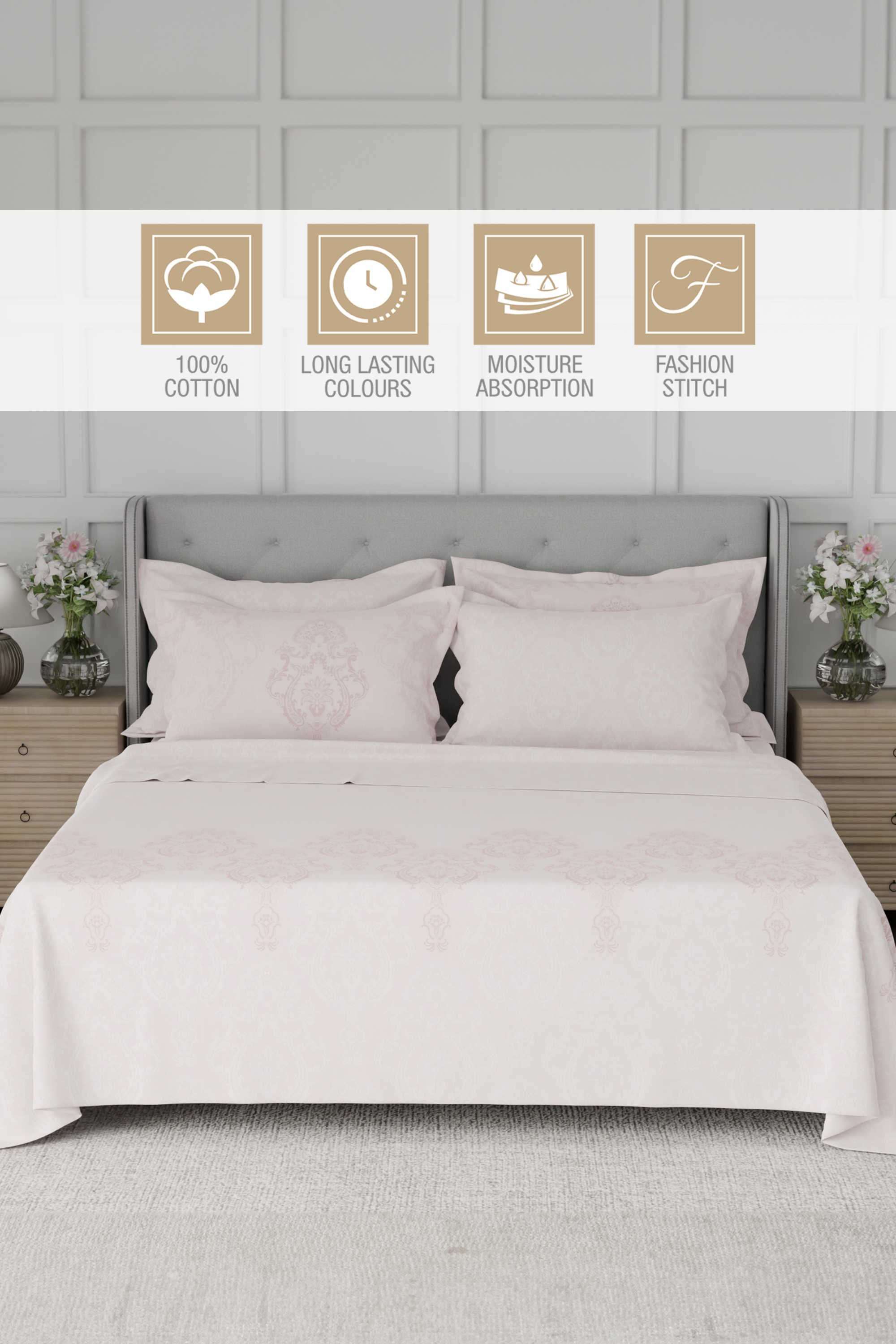 Platinum-Pulse-100--Cotton-800-TC-Light-Pink-Digitally-Printed-King-Bedsheet-with-4-Pillow-Covers